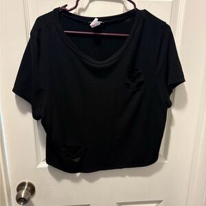 Fashion Nova Black Crop Top